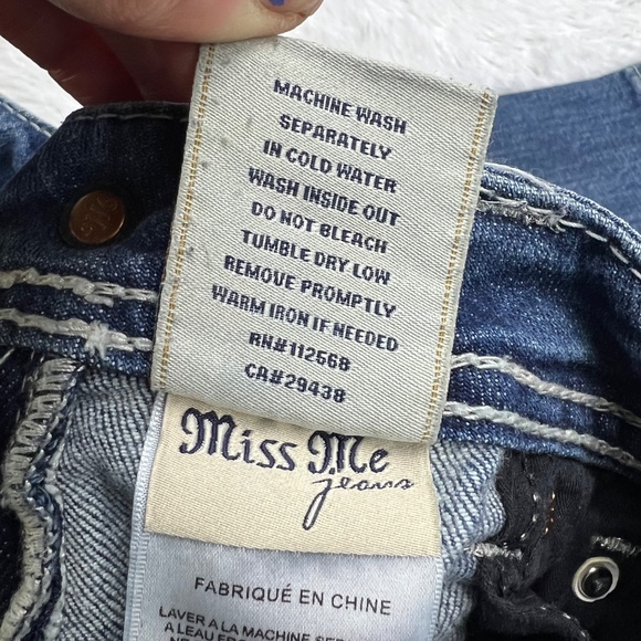 |•MISS ME•| Cuffed Capri Jeans Size 28 - Picture 14 of 16